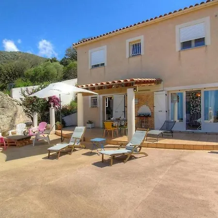 Location Familiale 6 Personnes Entre Propriano Et דירה